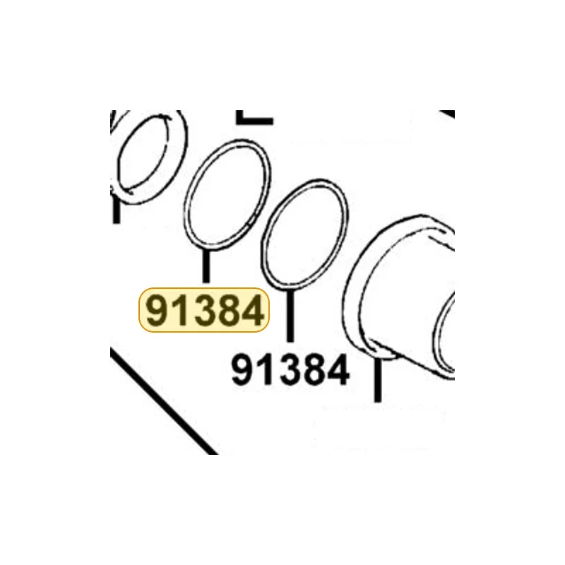 91384-KEBE-900 O-RING — diagram cutout