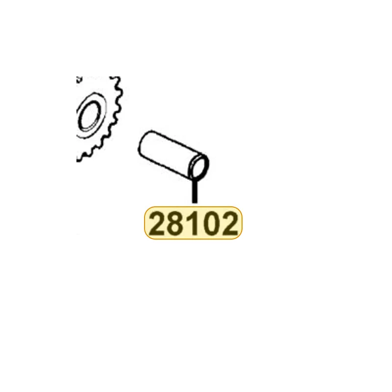 28102-KKJ9-001 SHAFT STARTER REDUCTION GEAR — diagram cutout