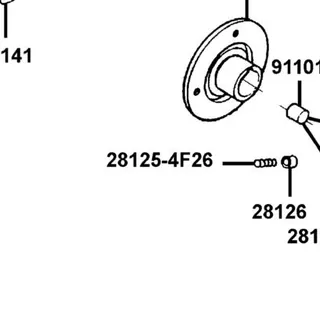 28125-4F26-001 SPRING ROLLER STARTER CLUTCH — diagram cutout
