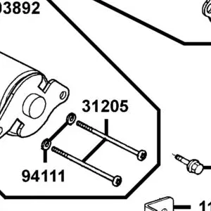 31205-KGN7-670 BOLT SET — diagram cutout