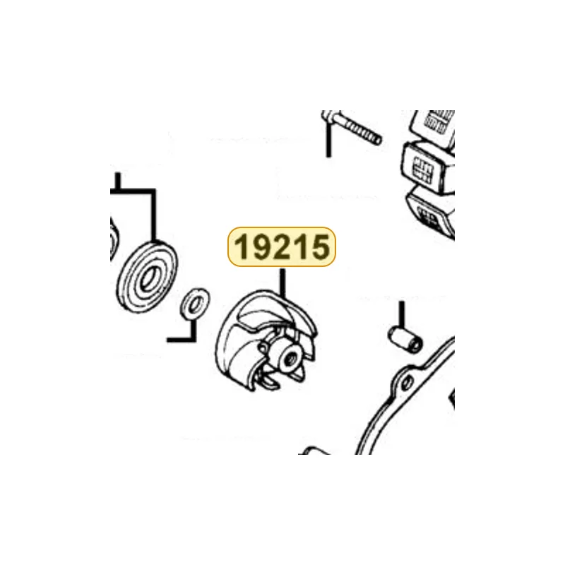 19215-KKJ9-011 IMPELLER WATER PUMP — diagram cutout