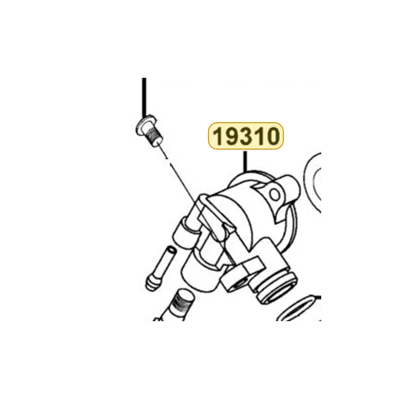 19310-KEBE-900 CASE COMP THERMOSTAT — diagram cutout