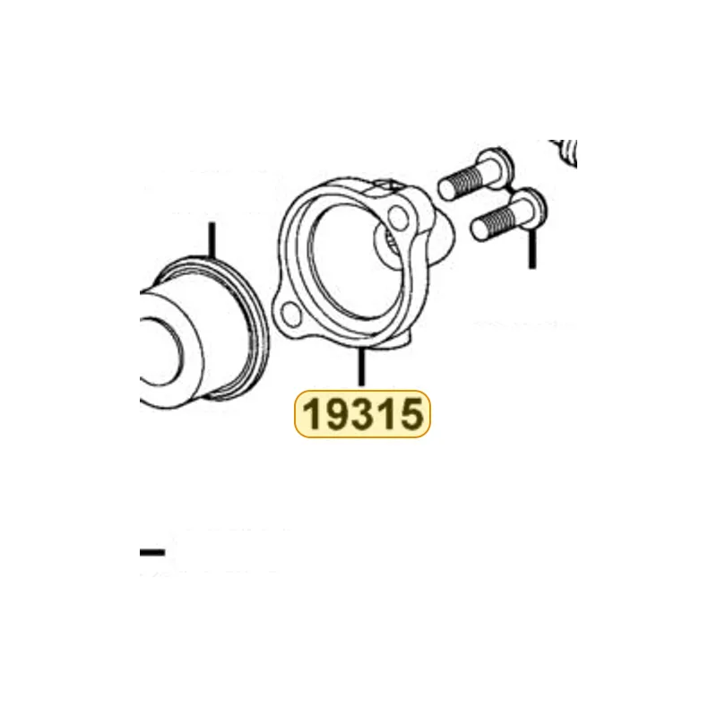 19315-KEBE-900 COVER THERMOSTAT — diagram cutout