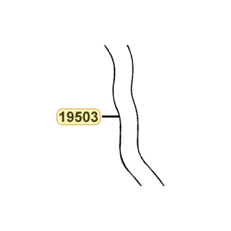 19503-KEBE-900 HOSE C WATER — diagram cutout