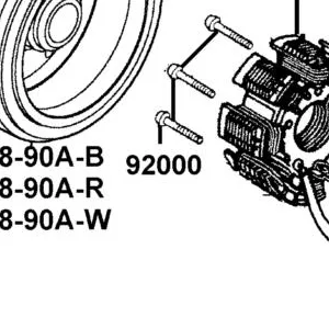 92000-05032-0G BOLT HEX 5X32 — diagram cutout