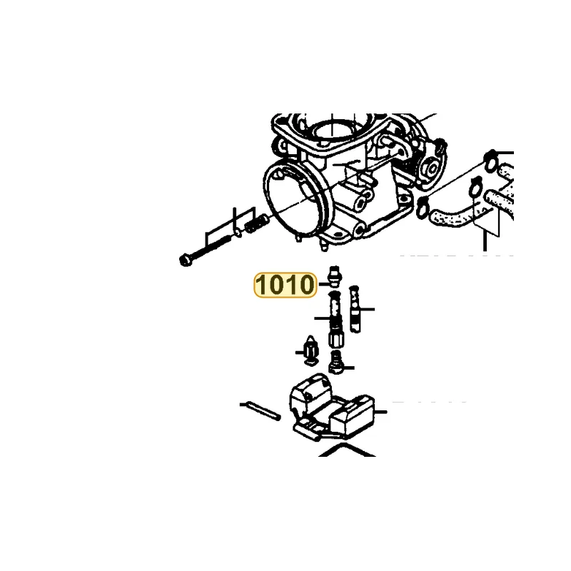 1010-43BH-9900 NEEDLE JET — diagram cutout