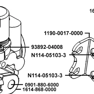 93892-04008-16 SCREW WASHER 4X8 — diagram cutout