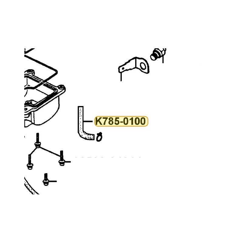 K785-KHD-0100 TUBE SET — diagram cutout