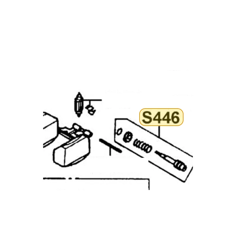 S446-1210 SCREW SET — diagram cutout