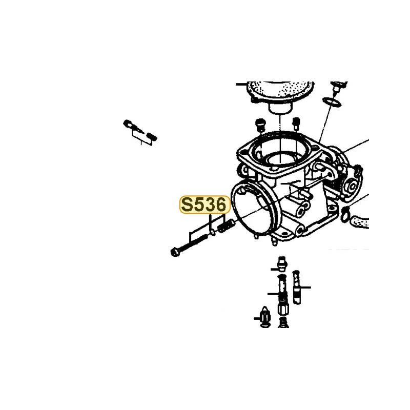 S536-1050 SCREW SET — diagram cutout
