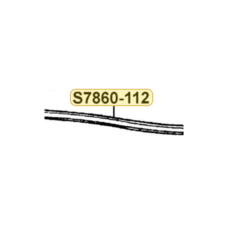 S7860-112-B000 TUBE SET — diagram cutout