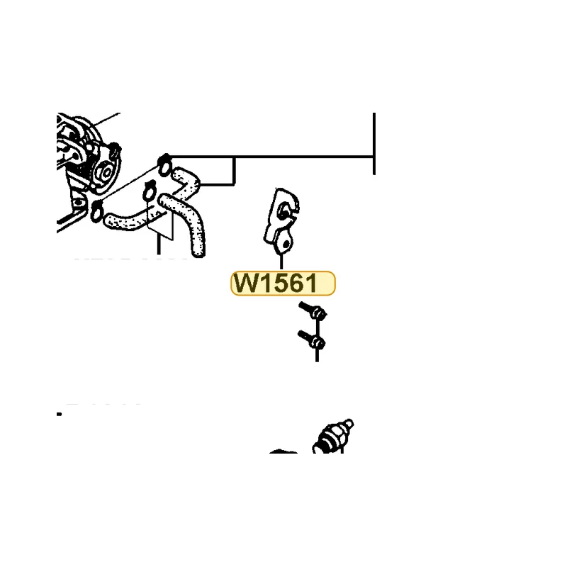 W1561-107-9920 STAY WIRE — diagram cutout