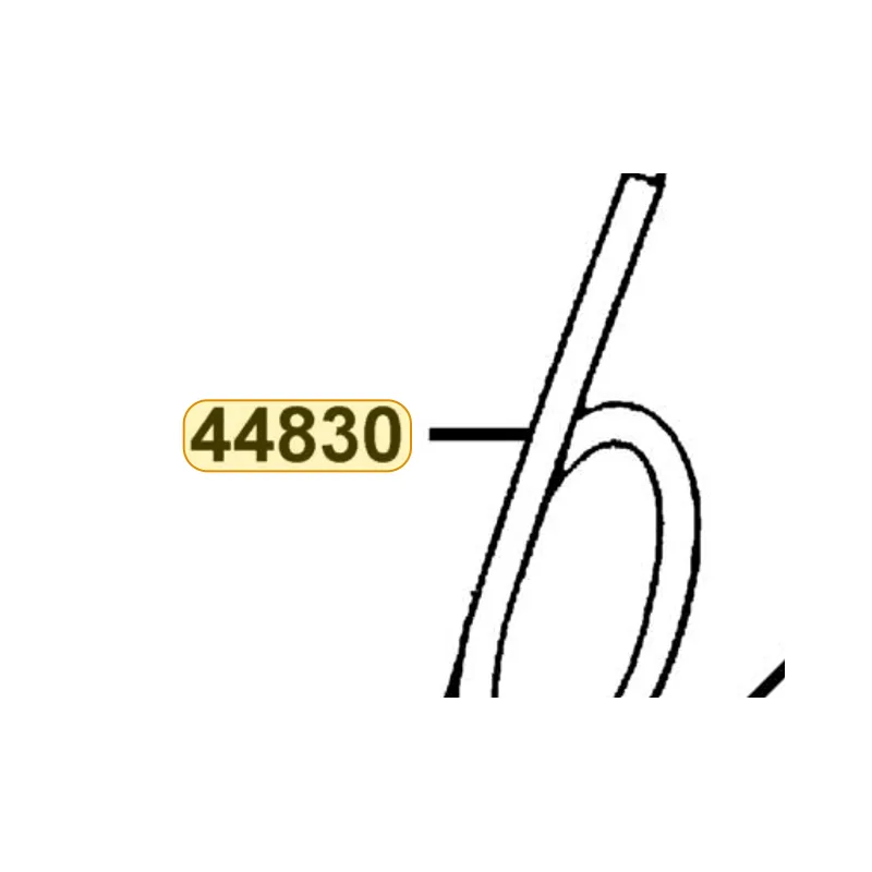 44830-KHD8-900 CABLE COMP SPDMT — diagram cutout