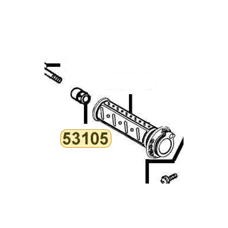 53105-KFC8-900 END R STRG HANDLE — diagram cutout