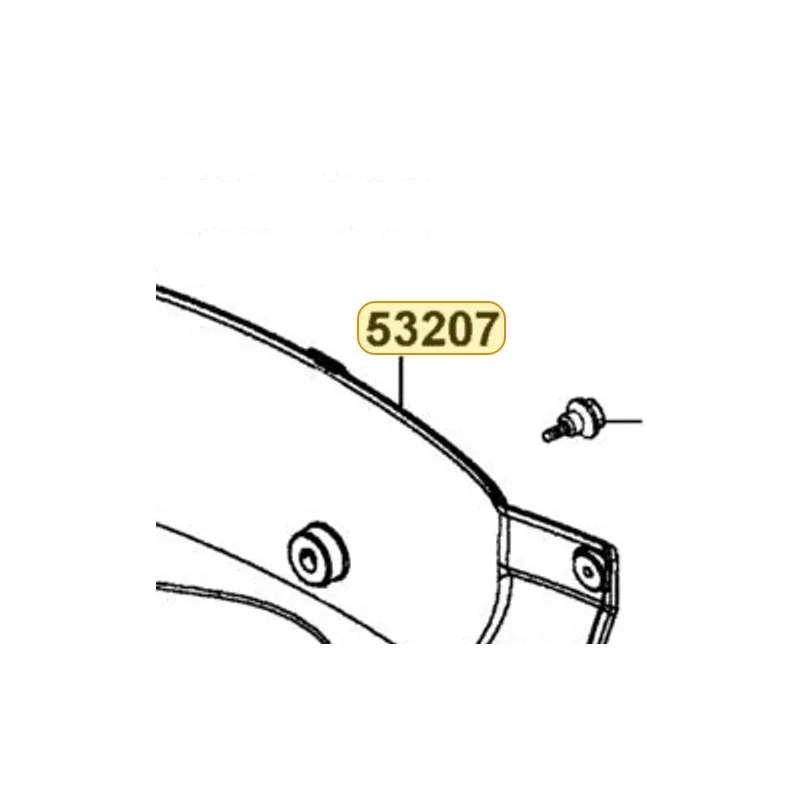 53207-KHD8-900-N1R COVER HANDLE RR (Black) — diagram cutout