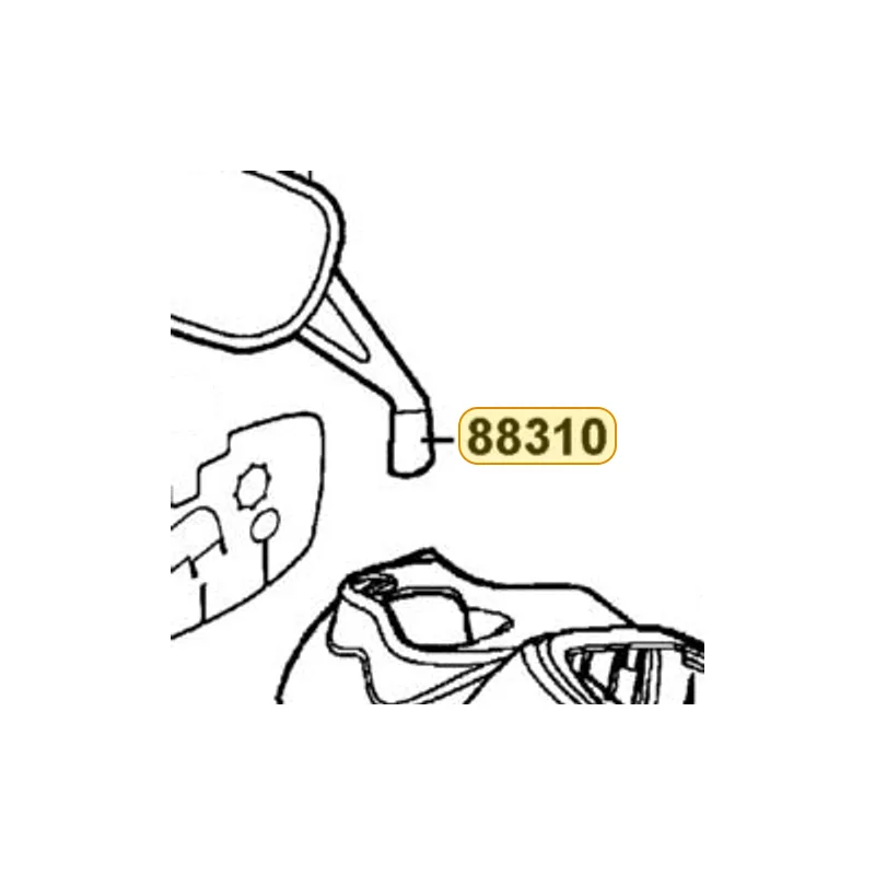 88310-KHD8-900 ADJUST ASSY.MIRROR — diagram cutout