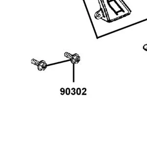 90302-KNBN-900 BOLT PAN 5*10 — diagram cutout
