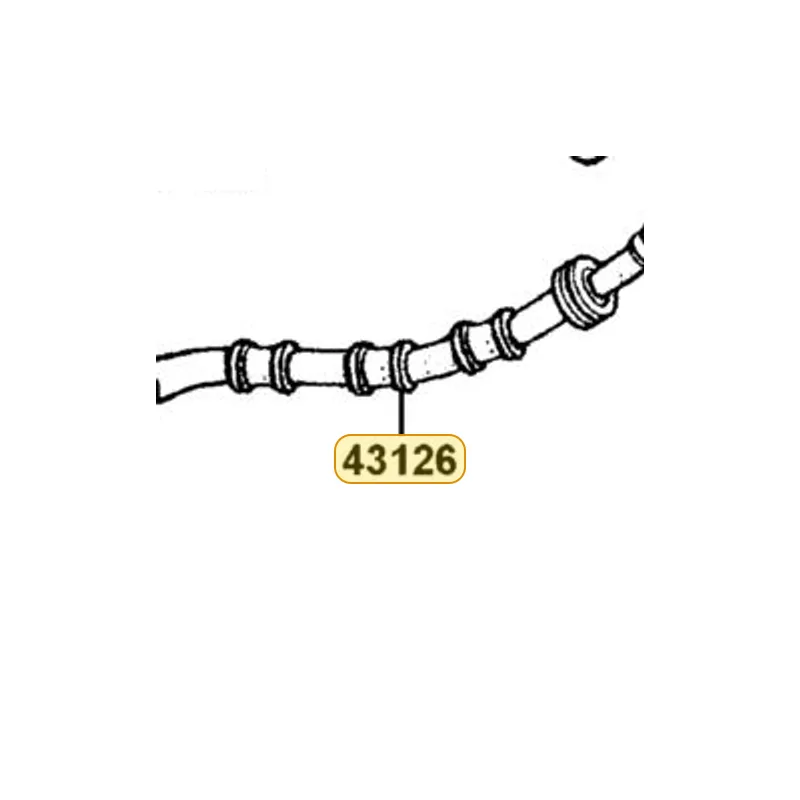 43126-KHD8-900 HOSE ASSY C/P RR BRAKE — diagram cutout