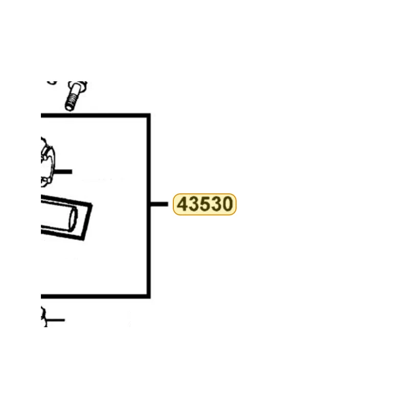 43530-KHD4-305 CYLN SET RR MASTER — diagram cutout