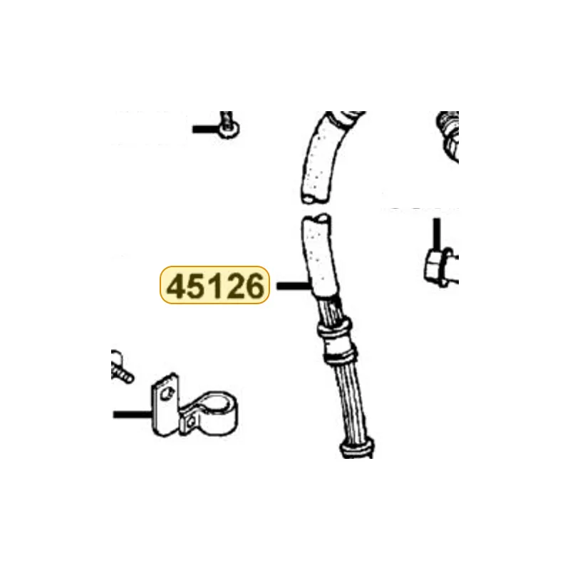 45126-KHD8-900 HOSE ASSY FR BRAKE — diagram cutout
