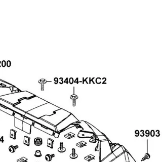 93404-KKC2-900 BOLT WASH 6*16 — diagram cutout