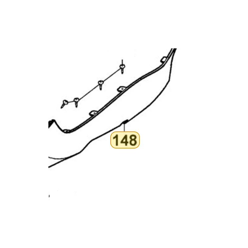 64306-KHD8-900-BAP SKIRT L SIDE — diagram cutout