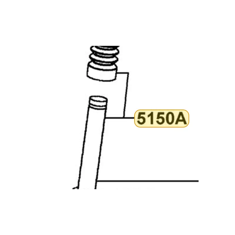 5150A-KHD8-900-NJA FORK SET L FR (Silver) — diagram cutout
