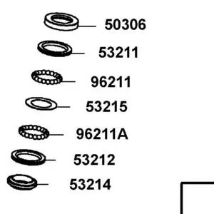 53215-2L50-001 WASH STRG HDL DUST-SEAL 30.5*49*0.6(C) — diagram cutout