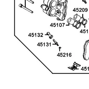 45131-1F66-017 PIN BOLT — diagram cutout