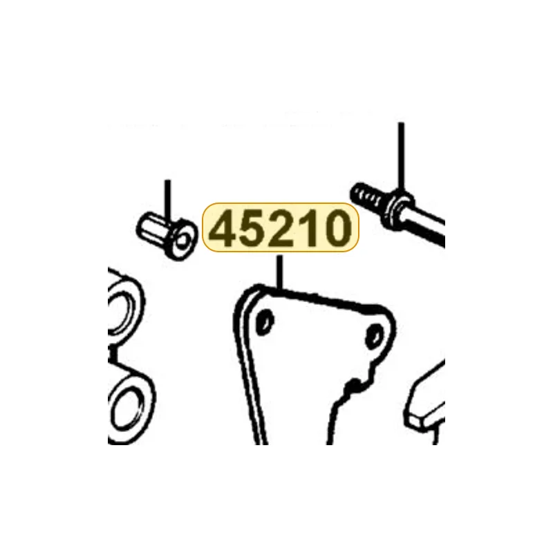 45210-KHD8-900 BRACKET FR — diagram cutout
