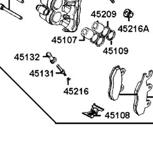45216-1F66-007 WASHER WAVE