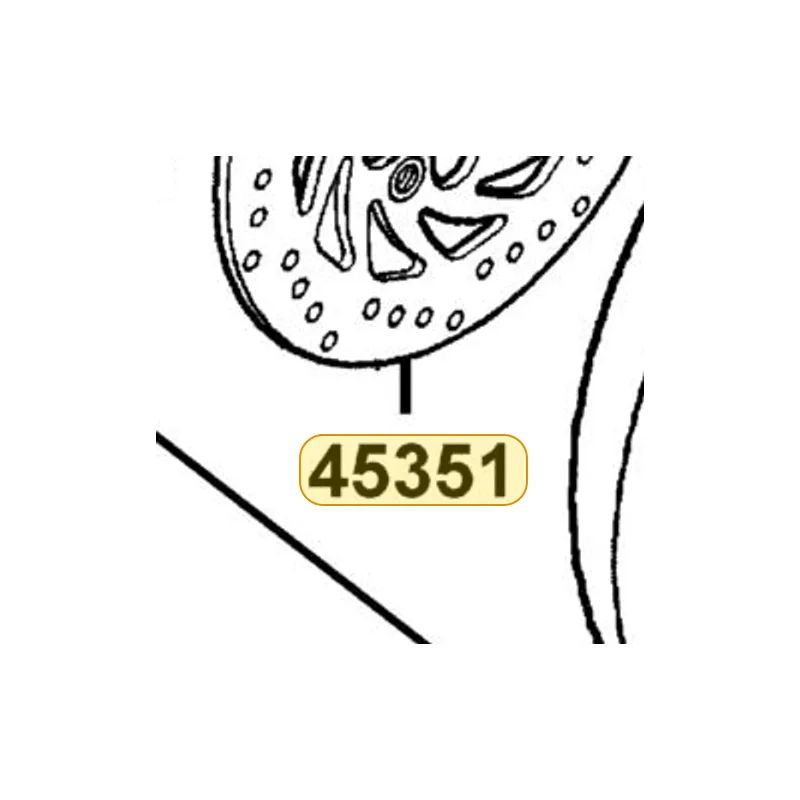 45351-KHD8-900 DISK FR BRAKE — diagram cutout