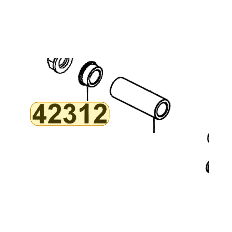 42312-KEBE-900 COLLAR RR AXLE SIDE — diagram cutout