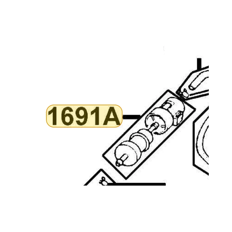 1691A-KEC2-E00 STRAINER ASSY FUEL — diagram cutout