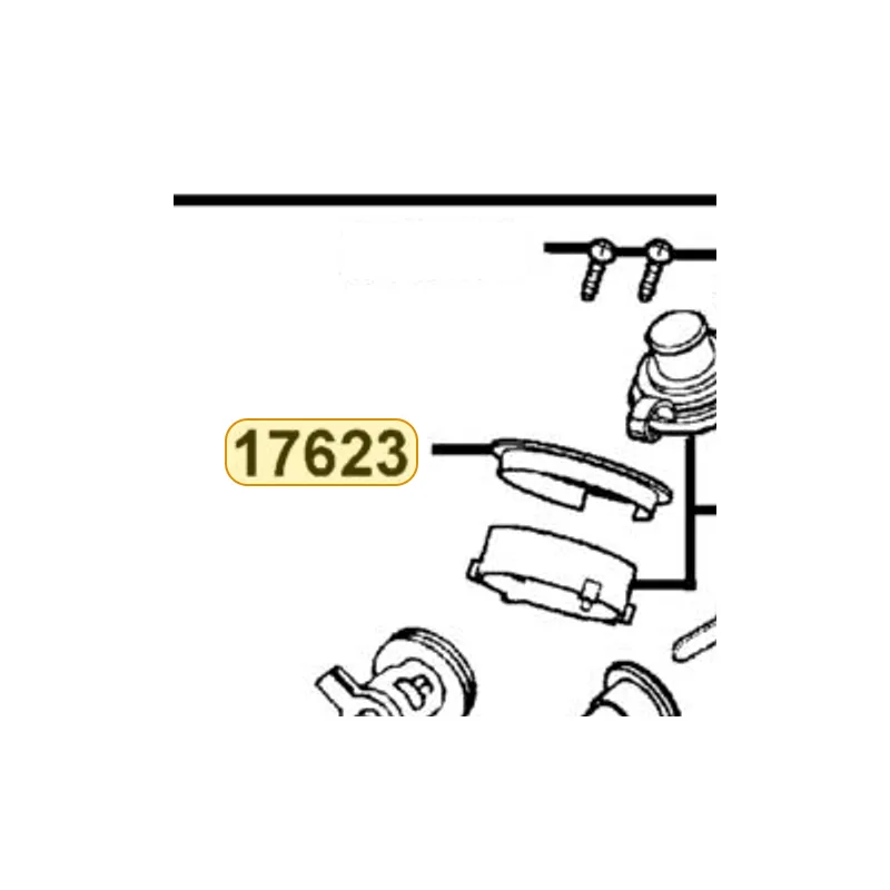 17623-KEBE-900-N1R COLLAR FUEL CAP (Black) — diagram cutout