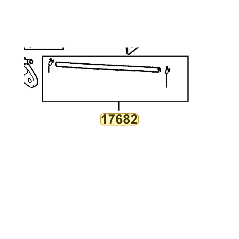 17682-KEBE-900 TUBE ASSY FUEL PUMP TO ACV — diagram cutout