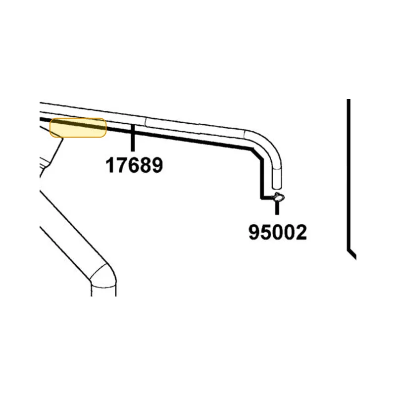 17689-KEBE-900 TUBE ASSY TANK TO 3 WJT — diagram cutout
