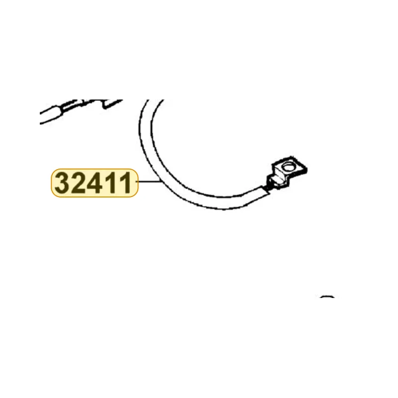 32411-KHD8-900 CABLE BATTERY — diagram cutout
