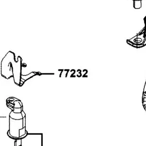 77232-KCAC-901 SET SPG SEAT LOCK — diagram cutout