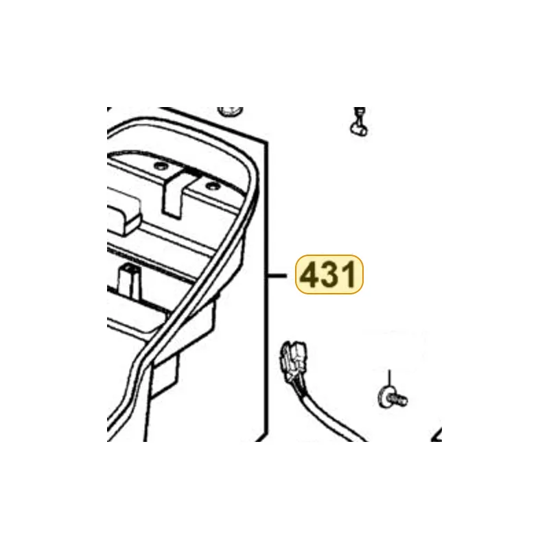 81260-KHD8-MG1 BOX ASSY LUGGAGE **(1) C.2007.10.15 — diagram cutout