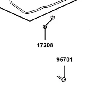 17208-GAR1-011 COLLAR AIR/C SET — diagram cutout