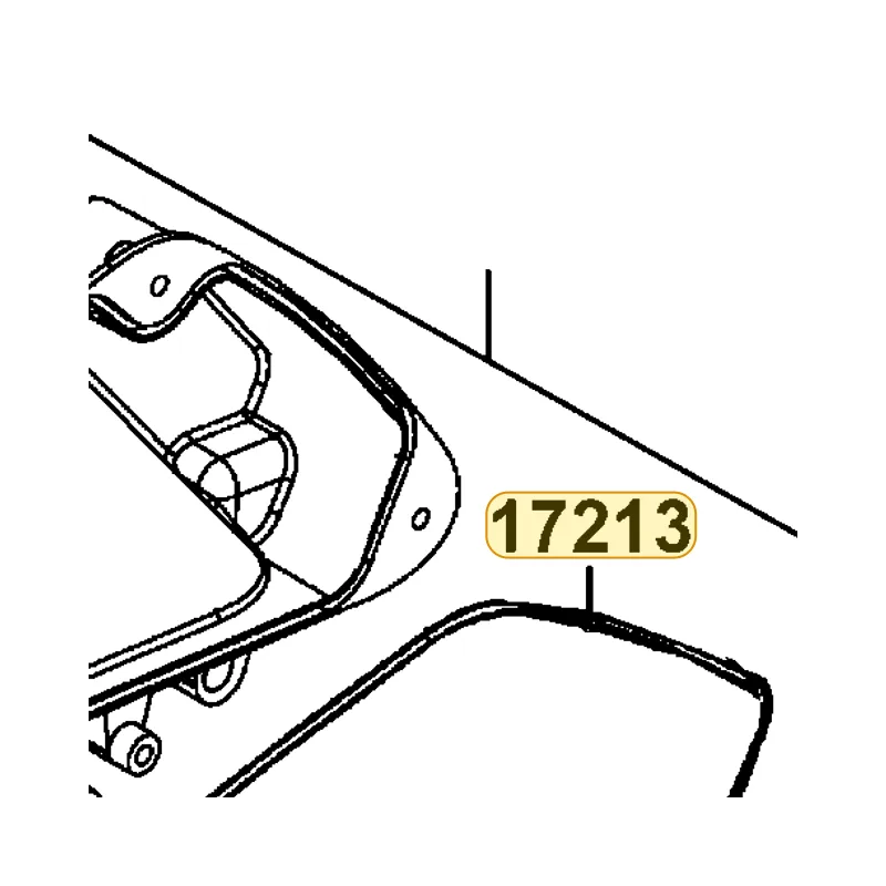 17213-KHD8-900 SEAL ELEMENT — diagram cutout
