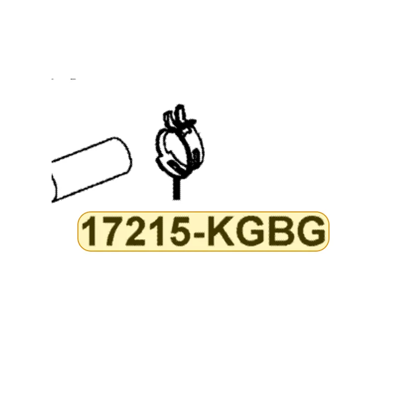 17215-KGBG-90A CLIP ASSY A/C DUCT — diagram cutout