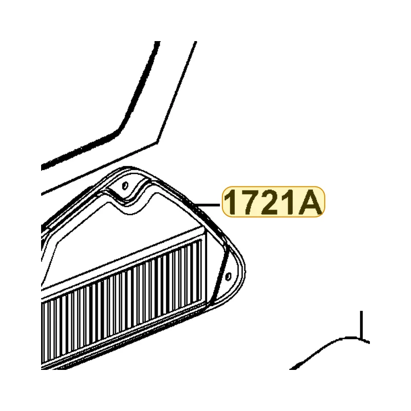 1721A-KHD8-900 ELEMENT ASSY AIR/C — diagram cutout