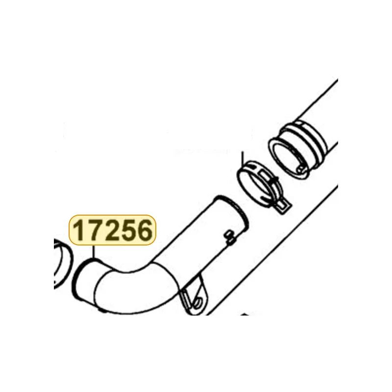 17256-KHE7-900 JOINT AIR/C DUCT — diagram cutout