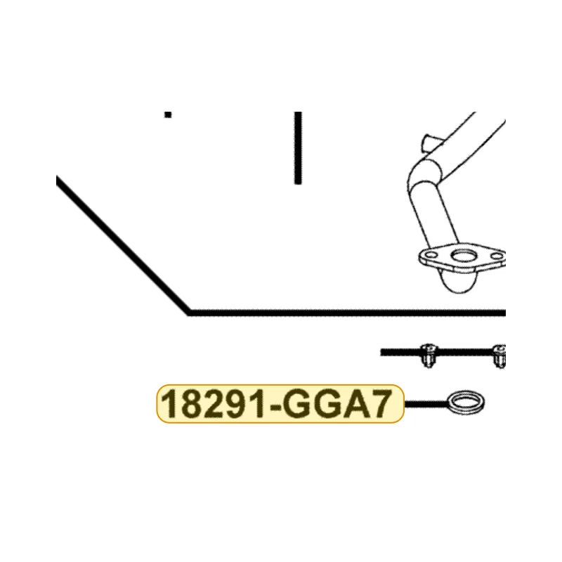 18291-LBD4-900 GASKET EXH PIPE — diagram cutout