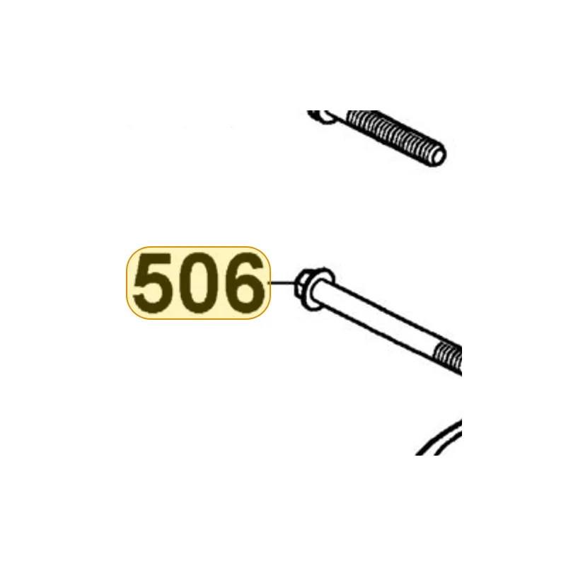 95801-08105-06 BOLT FLANGE 8*105 — diagram cutout