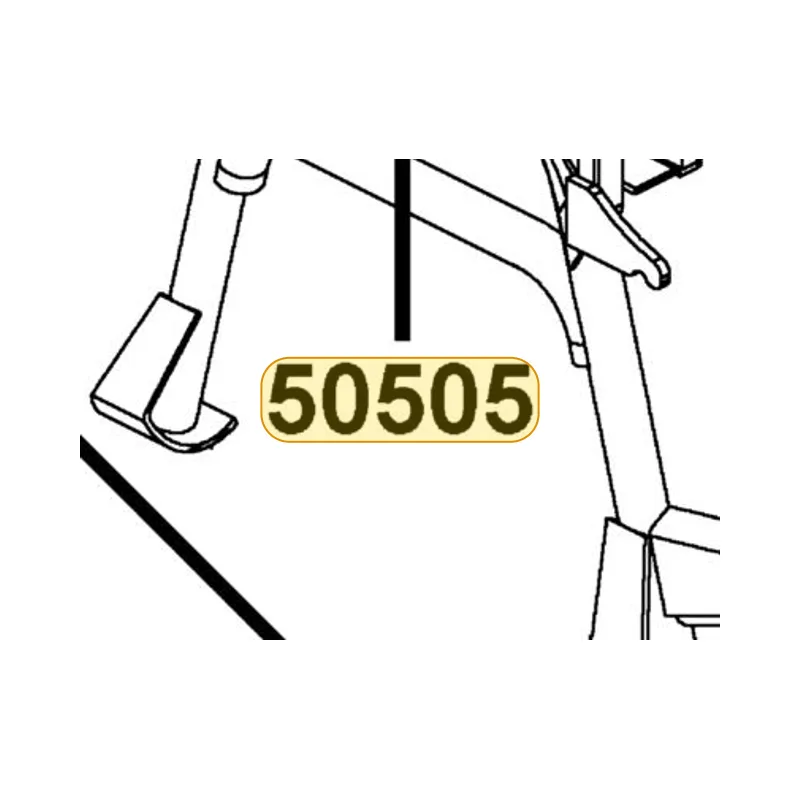 50505-KKD7-900 RUBBER STOPPER MAIN — diagram cutout
