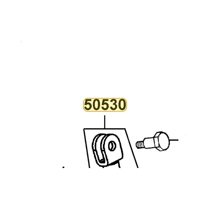 50530-KHD8-900 BAR SIDE STAND — diagram cutout
