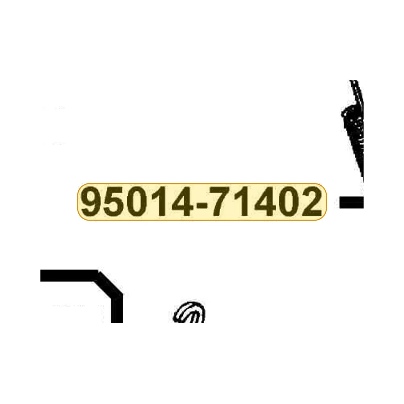 95014-71402 SPG D MAIN STAND — diagram cutout